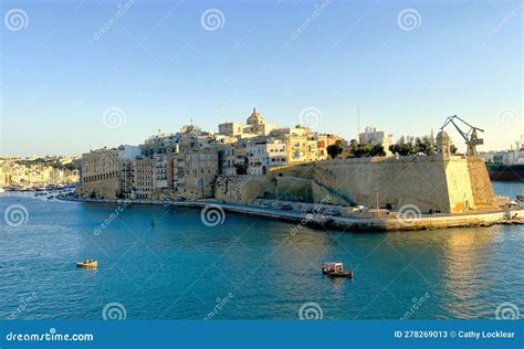 Historical Architecture in the City of Valletta, Malta Stock Image ...