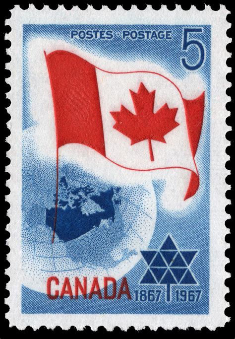 Centennial, 1867-1967 - Canada Postage Stamp