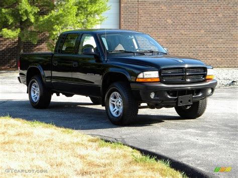 2002 Black Dodge Dakota Sport Quad Cab 4x4 #40571514 Photo #14 | GTCarLot.com - Car Color Galleries