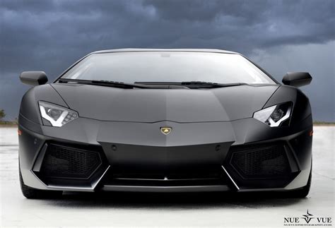 Photo Of The Day: Matte Black Lamborghini Aventador Retouched - GTspirit