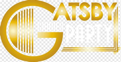 Jay Gatsby The Great Gatsby Logos, Great Gatsby Party, text, trademark, logo png | PNGWing