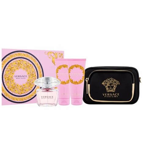 Versace - Bright Crystal Set 90 ml EDT + 100 ml BL + 100 ml SG + BB ...