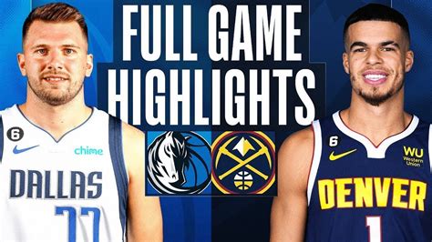 Dallas Mavericks vs. Denver Nuggets Full Game Highlights | February 15 ...