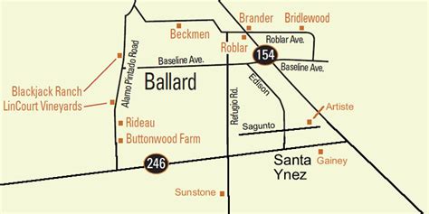 Santa Barbara Wine Maps - California Winery Advisor