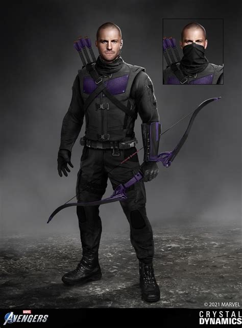 ArtStation - Marvel's Avengers : Hawkeye - Iconic | Marvel concept art ...