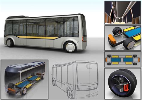 electric bus :: Behance