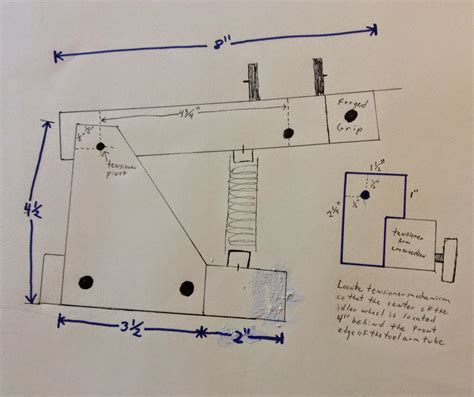 Shop Tools and Techniques: Metalanton's 2" X 72" Belt Grinder Build and Dimensions