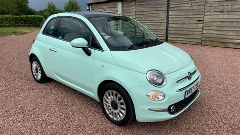 For Sale Mint Green Fiat 500 1.2 Lounge - YouTube