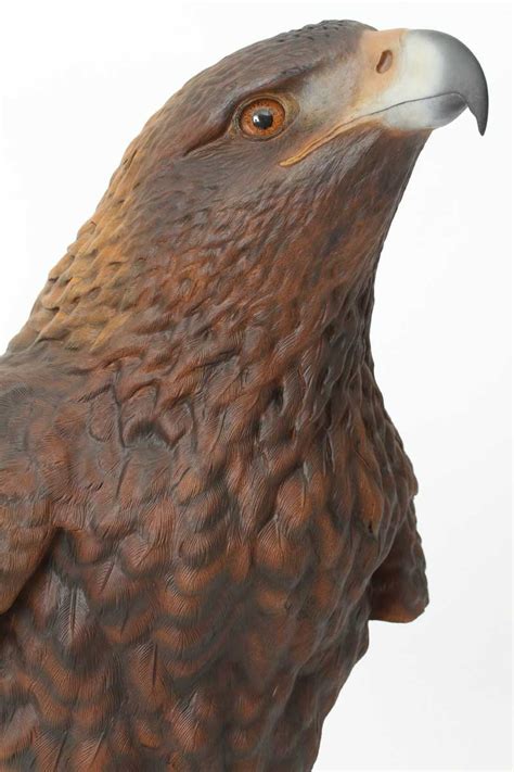 Golden Eagle Sculpture by wildlife artist, Bill Prickett.