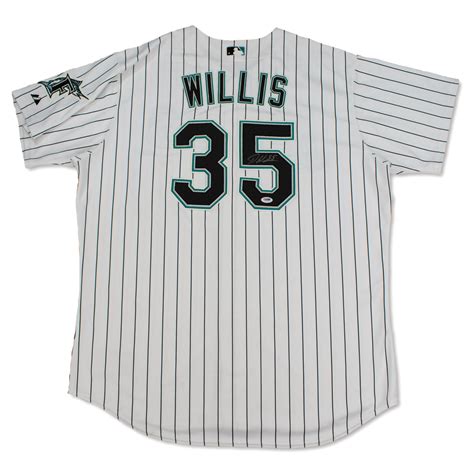 Lot Detail - Dontrelle Willis Florida Marlins Game Used & Signed Jersey (Schneider Collection)