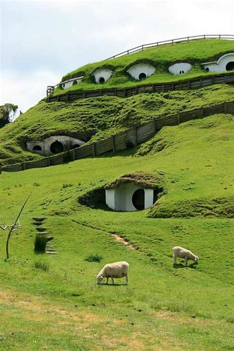 Hobbit Houses in New Zealand