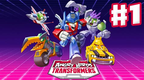 Angry Birds Transformers - Gameplay Walkthrough Part 1 - Optimus Prime, Bumblebee, Soundwave ...