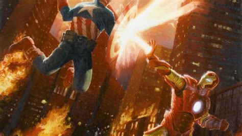 Iron Man Vs Captain America Wallpaper,HD Superheroes Wallpapers,4k ...