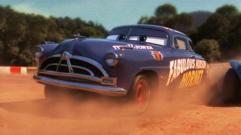 That really is Paul Newman riding again as Doc Hudson in 'Cars 3'