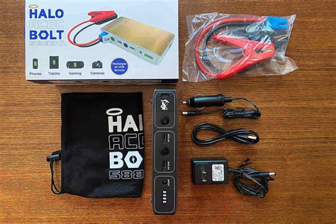 Halo Bolt Portable Charger/Jump Starter Review: A Powerful Power Bank