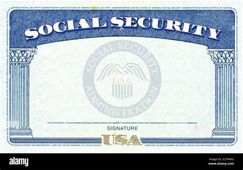 Blank Social Security Card Template Download – Mightyprintingdeals.com