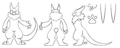 Old Wickerbeast Ref Base - Free to use!!! by WolpertingerWhite -- Fur ...