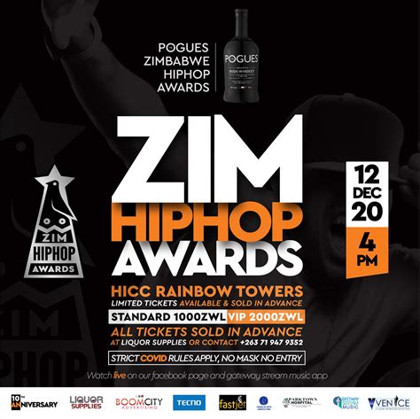 Full list of 2020 Zimbabwe Hip Hop Award Winners