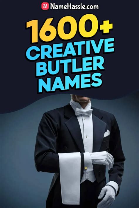 1160+ Unique Professional Butler Names (Generator) in [2025]