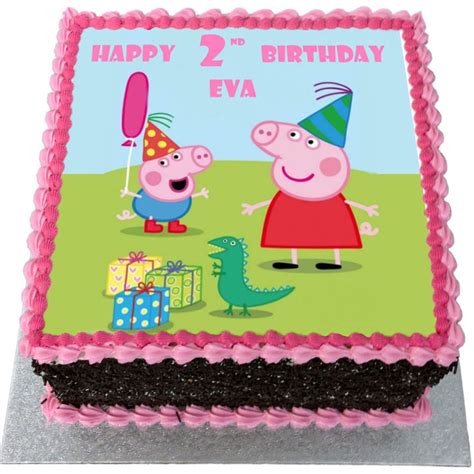 Peppa Pig Birthday Cake - Flecks Cakes