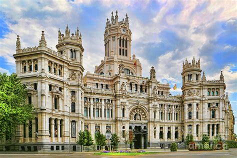 Palacio De Cibeles Madrid Photograph by Diana Sainz