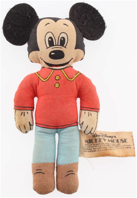 Vintage Mickey Mouse 6" Plush Doll | Pristine Auction