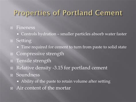 PPT - Chapter 7 Portland Cement Concrete PowerPoint Presentation, free ...