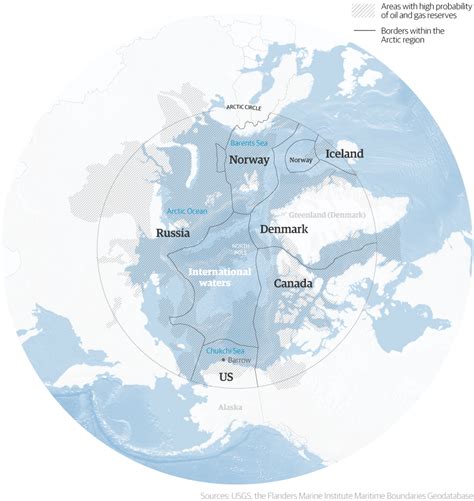 Alaska Arctic Circle Map