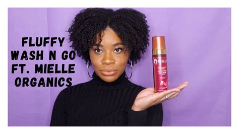 *New* Mielle Pomegranate and Honey Curl Defining Mousse w/ Hold - Fluffy Wash N Go - YouTube