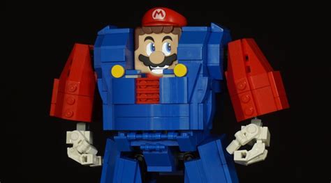 Random: Fan Builds Custom Mech Suit For LEGO Super Mario - NintendoSoup