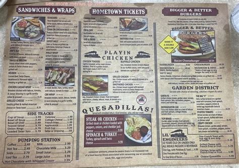 Menu at Breakfast Station restaurant, Crystal River, SE US Hwy 19