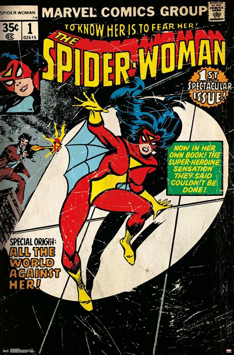 Marvel Comics - Spider-Woman - Cover #1 Poster | eBay