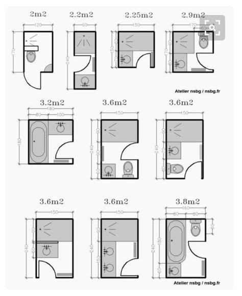 17+ Trendy Bathroom Floor Plans Layout Toilets | Bathroom design plans ...