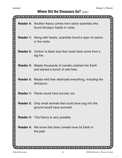 Readers Theater Scripts For 2nd Grade Free