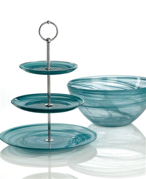 Mikasa Swirl Teal Serveware Collection | Everything Turquoise