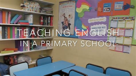 Teaching English in a Primary School - YouTube