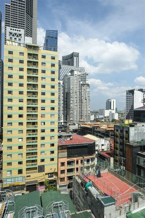 Skyscrapers in Manila, Philippines Editorial Stock Photo - Image of ...