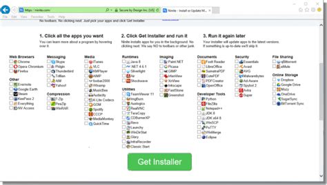 Ninite - Install Popular Free Applications Quickly, Easily, and Securely - Ask Leo!