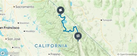 CA-395: The Hot Springs Highway Map | Highway map, Map, Hot springs