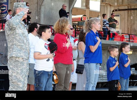 U.S. Air Force Col. Jeannie Leavitt, 4th Fighter Wing commander, along with other honorary ...