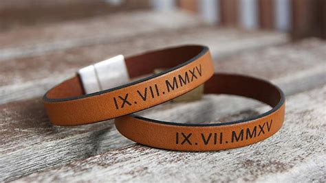 Personalized Leather Bracelets » Petagadget