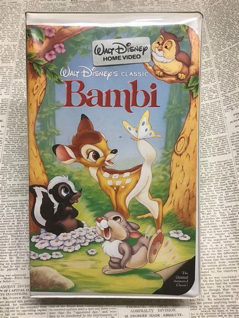 Bambi 1989 Vhs