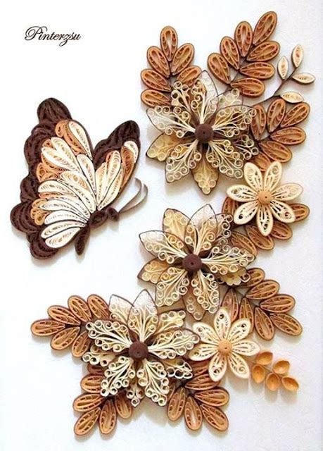 paper quilling ~ easy crafts ideas to make