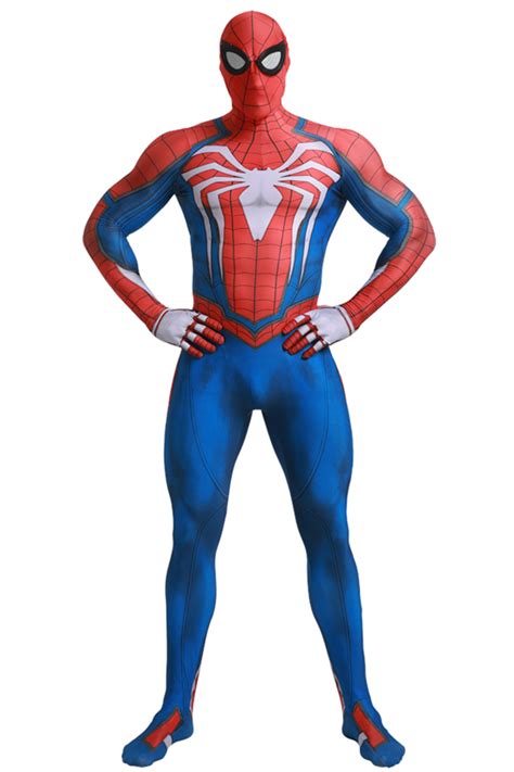 Cheap Insomniac Spider-man PS4 Game Spiderman Cosplay Costume [19111312 ...