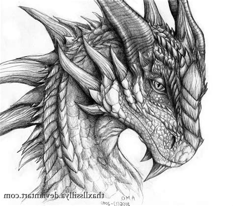 Dragon Pencil Sketch at PaintingValley.com | Explore collection of ...