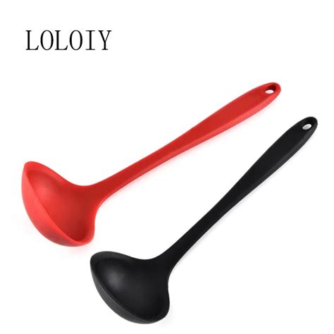 Aliexpress.com : Buy XL Size Silicone Ladle Spoon 29CM in Hygienic ...