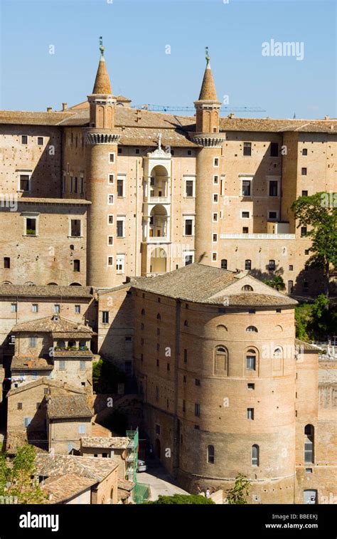 Ducal Palace Urbino Stock Photo - Alamy