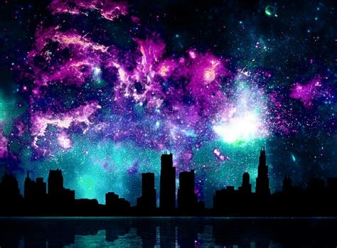 Galaxy city | galaxy | Galaxy space, Galaxies, Stars