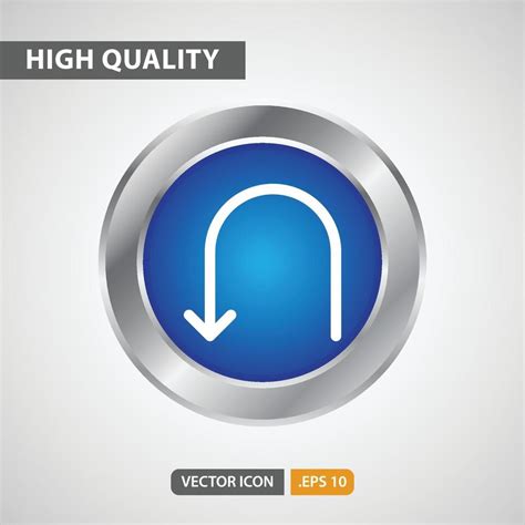 return icon for your web site design, logo, app, UI. Vector graphics illustration and editable ...