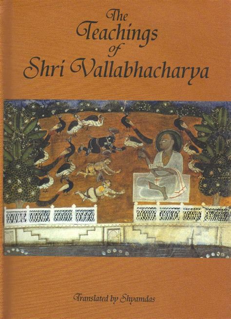 The Teachings of Vallabhacharya | Shyamdas Foundation